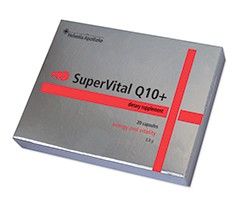 SuperVital Q10+, APTURIET NOGURUMU UN NOVECOŠANOS!